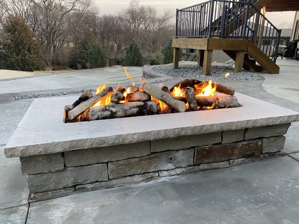 outdoor fire pit